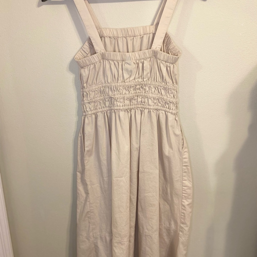 Universal Thread Smocked Midi Dress – Beige – Size XS - Picture 5 of 7